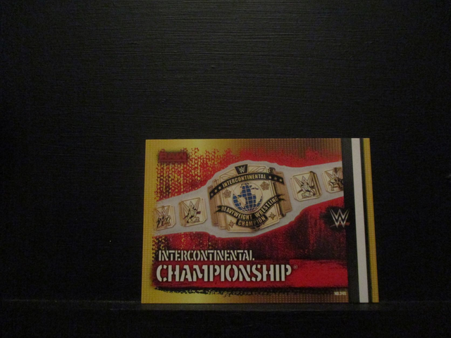 Intercontinental - Championship Slam Attax 10th Edition Original Trading Card #345