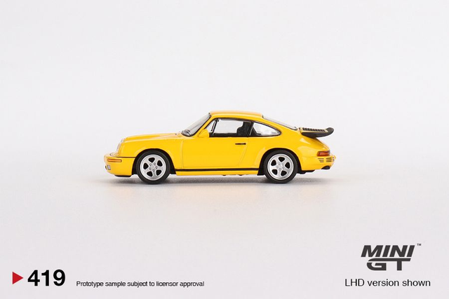 MGT00419 Mini GT 1/64 RUF CTR 1987 Blossom Yellow (LHD)