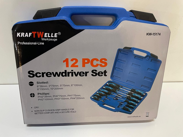 12pc Screwdriver set