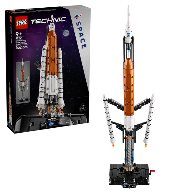LEGO 42221 Technic NASA Artemis SLS-Schwerlastrakete