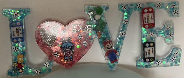 Gaming LOVE ornamant