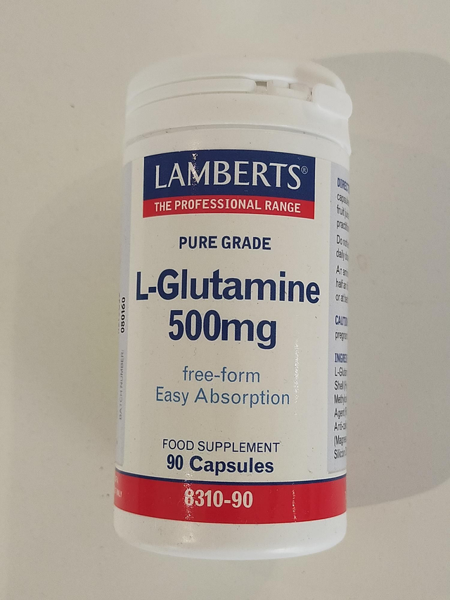 L-Glutamine 500mg 90 capsules 8310-90