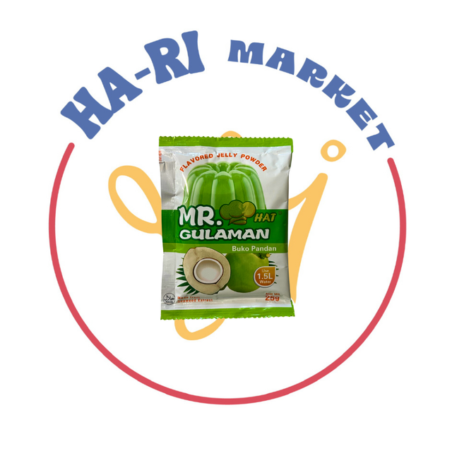 Mr. Gulaman buko Pandan 25g