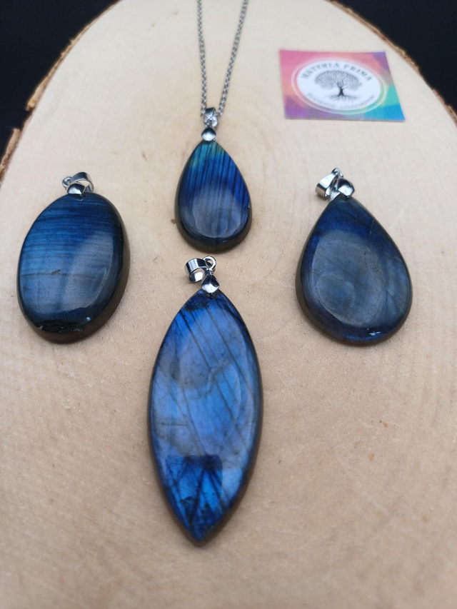 Pendentif labradorite extra