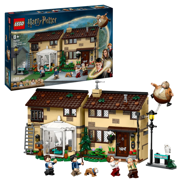LEGO 76451 Harry Potter Ligusterweg Tante Magdas Besuch