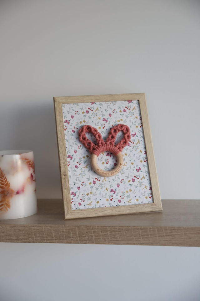 LOUNA ~ Cadre photo rose