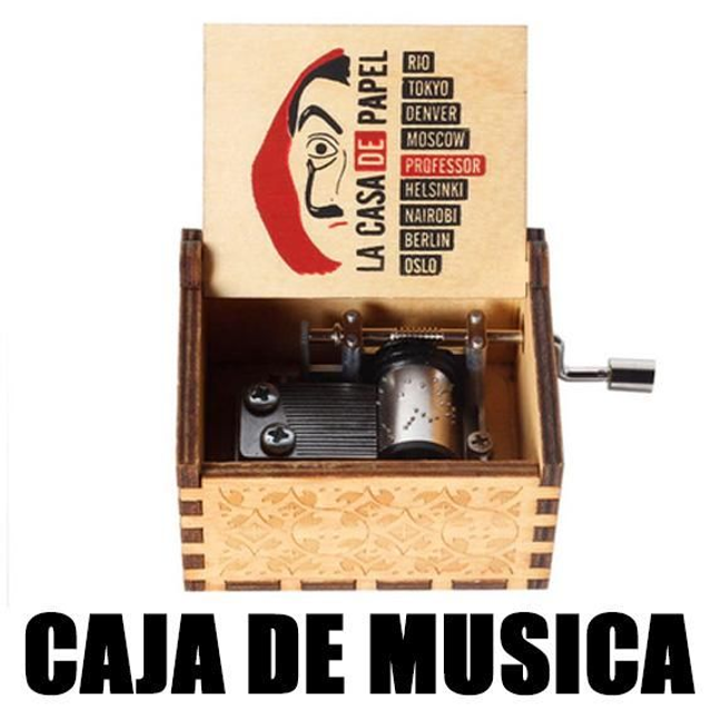 CAJA DE MUSICA MANUAL LA CASA DE PAPEL