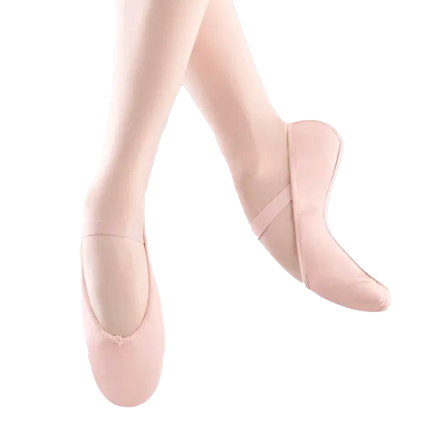 Pink Leather Ballet Shoes