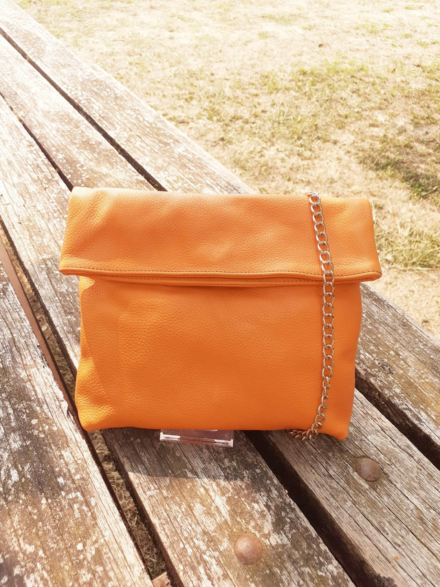 Sac bandoulière en cuir AGRUME