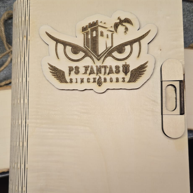 Holz Schatulle Buchform