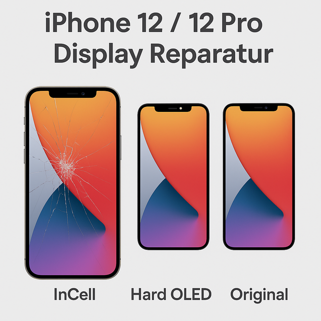 🔧 iPhone 12 / 12 Pro Display Reparatur