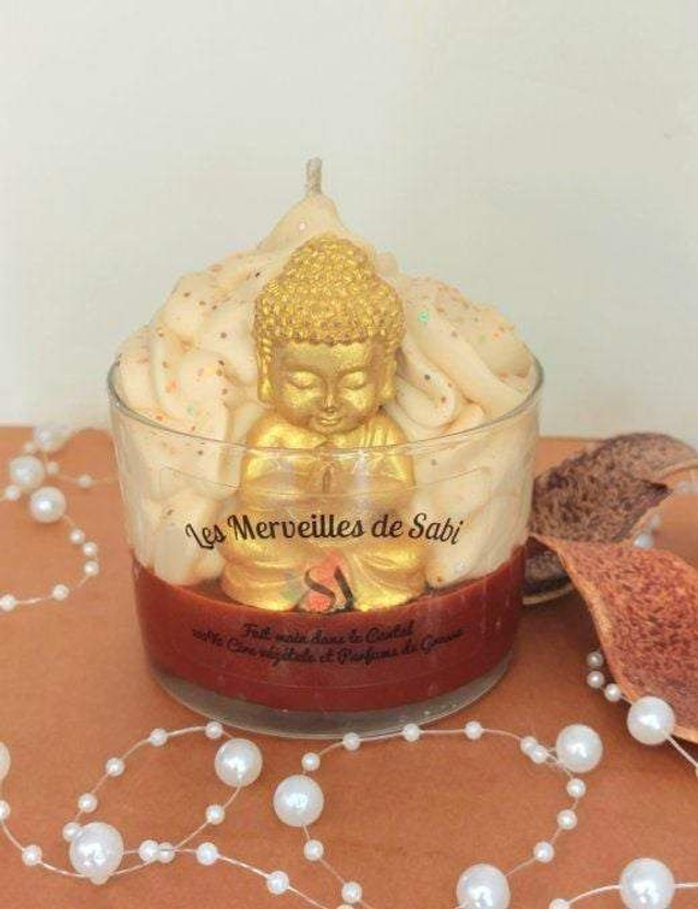 Bougie Bouddha