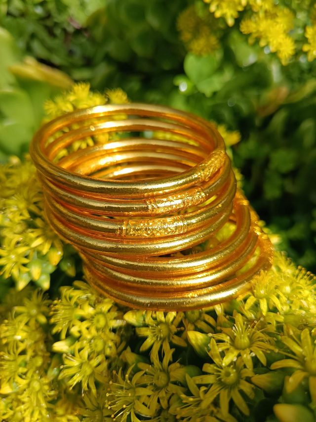 Jonc Bouddhiste Kumlaï Doré – (Thaïlande)