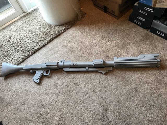 Star Wars 3D Printed DC15-A Blaster Prop - DIY KIT