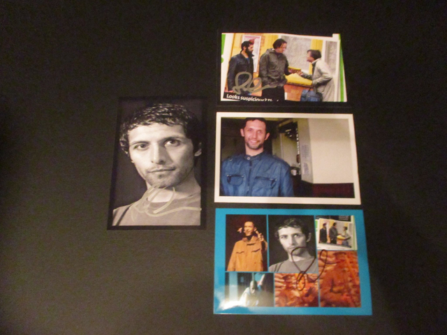 Sean Cernow Authentic Autographed Signed Items In-Person At Our Event On 20th September 2008