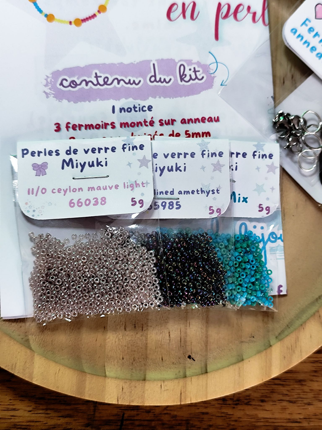 Mes Premiers bijoux en perles fines Miyuki