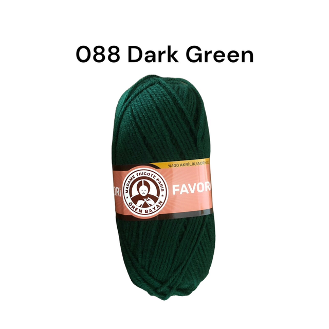 Madame Tricote Favori DK - Greens