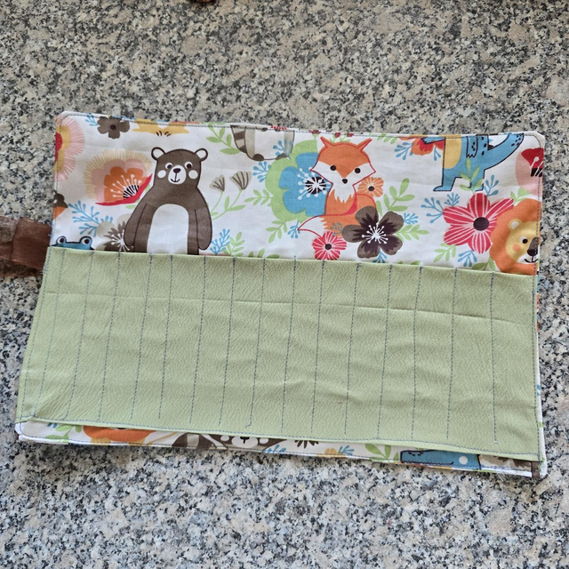 Wildlife Brush/Pencil Roll