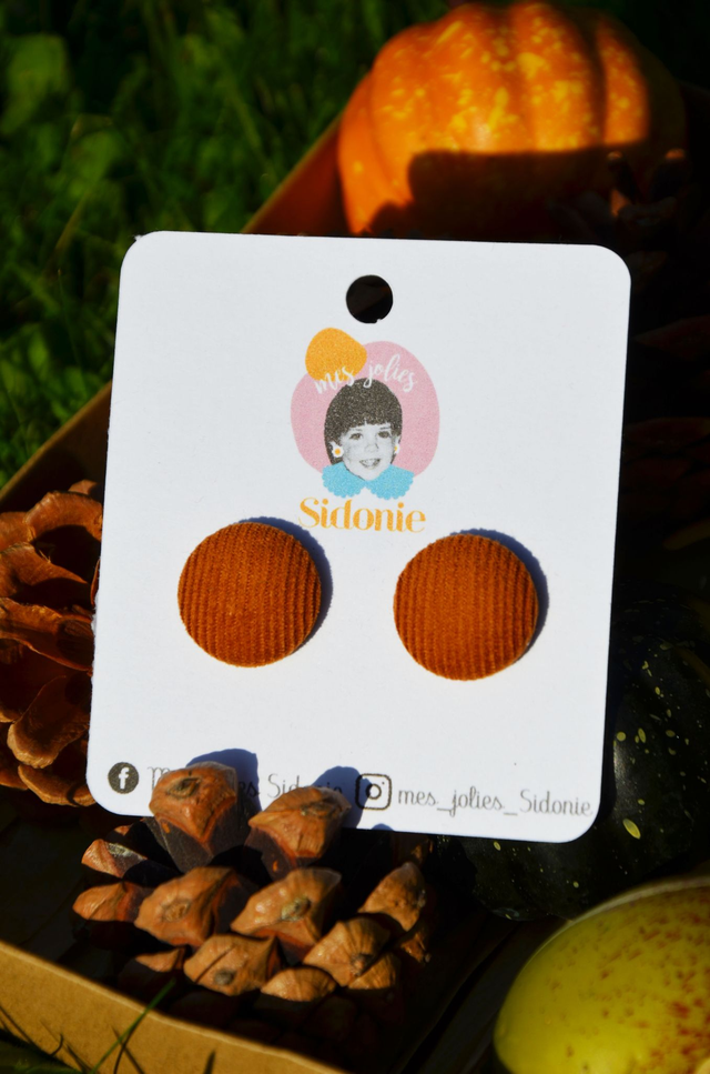 Mini Sidonie velours cannelle