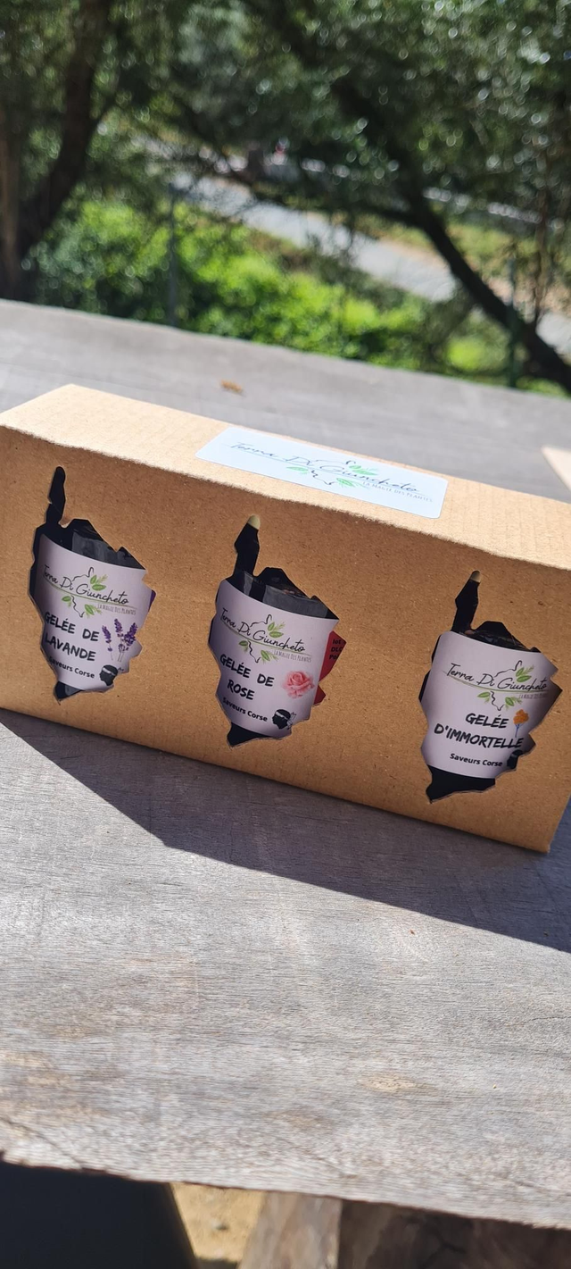 Pack 3 gelées de fleurs 