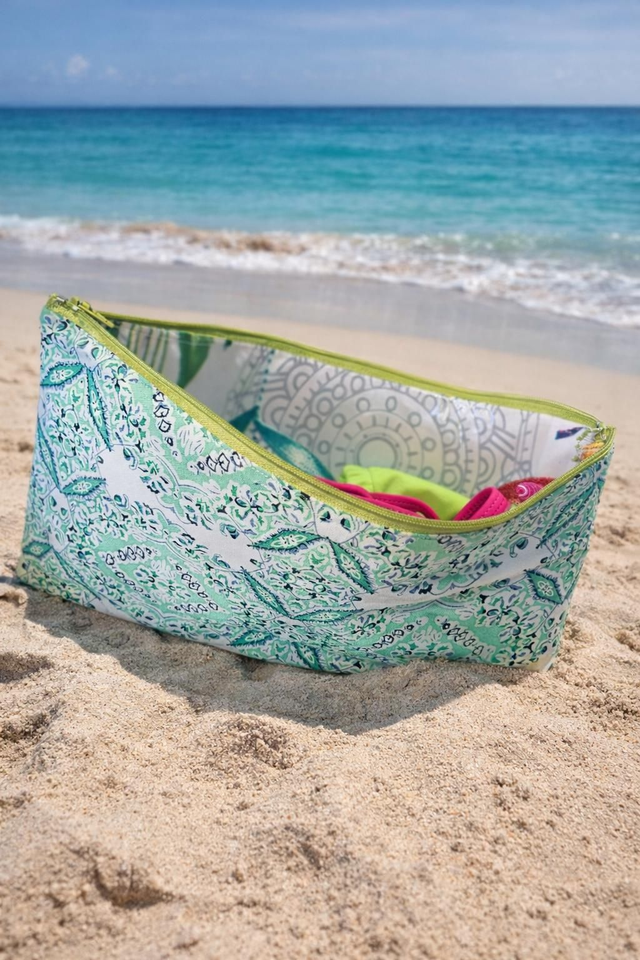 Pochette "vert fluo"