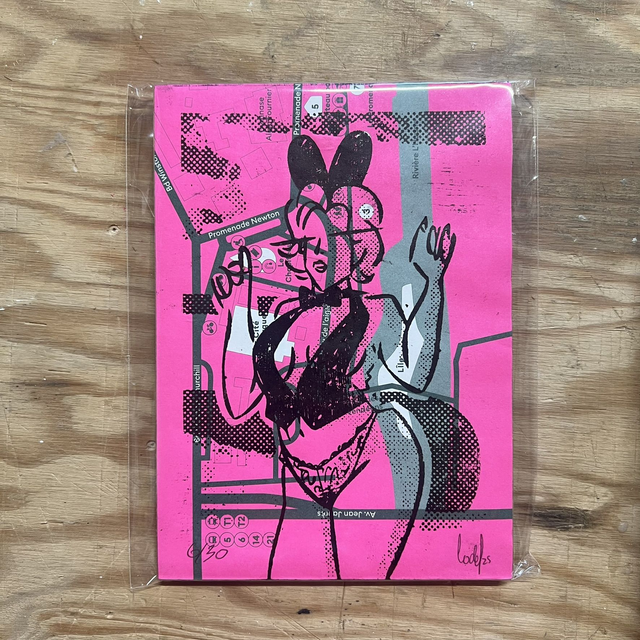 Xylo STEFANIA BUNNY nage 13x18 cm sans cadre