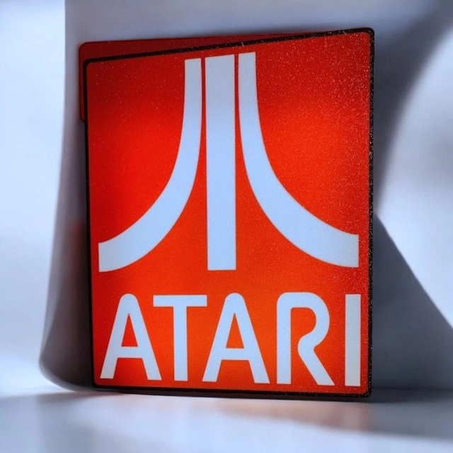 Lampe 3D Atari Rétro LED - L’icône du gaming illumine ton espace !