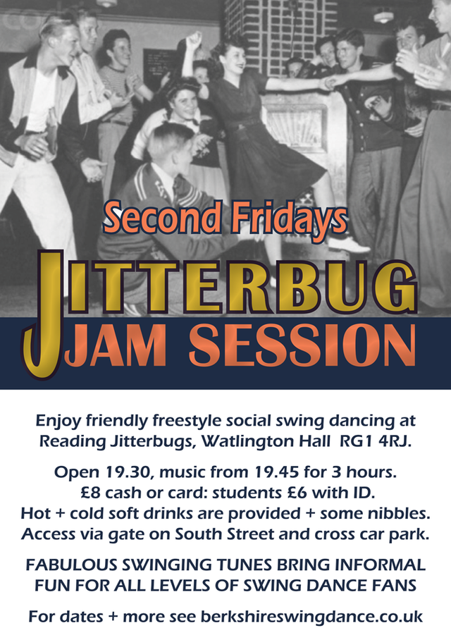 Jitterbug Jam Session Friday 12th December 2025