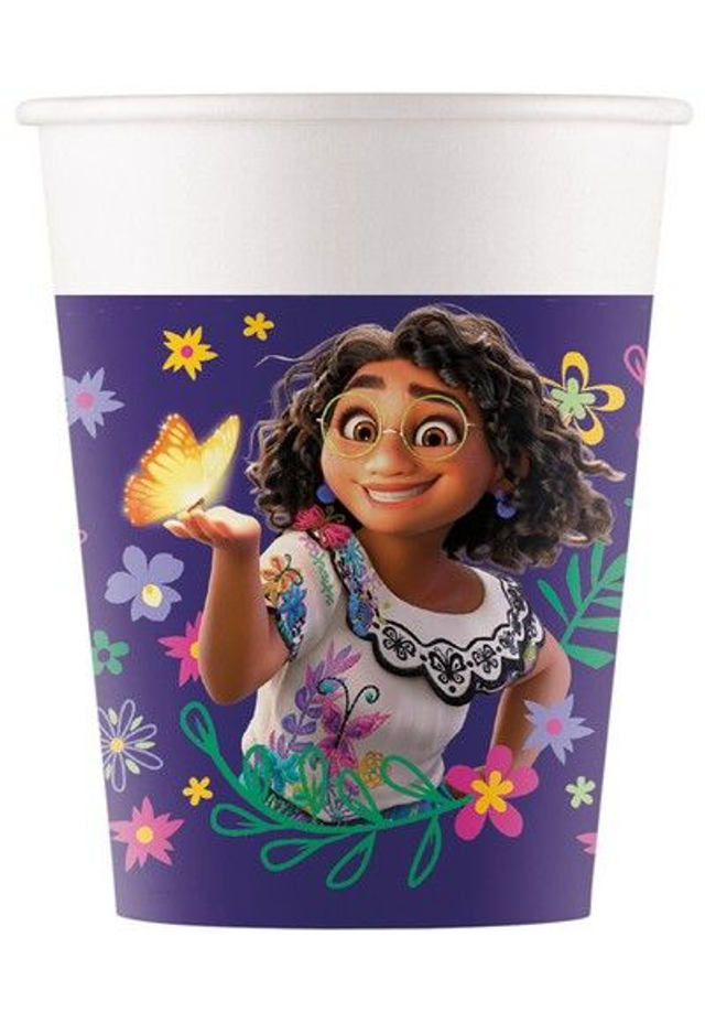 ENCANTO DISNEY , BICCHIERI 8 PZ PARTY 