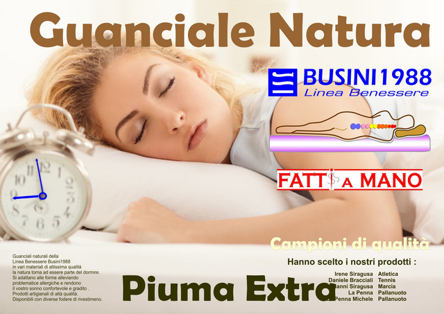 Guanciale La natura PIUMA EXTRA