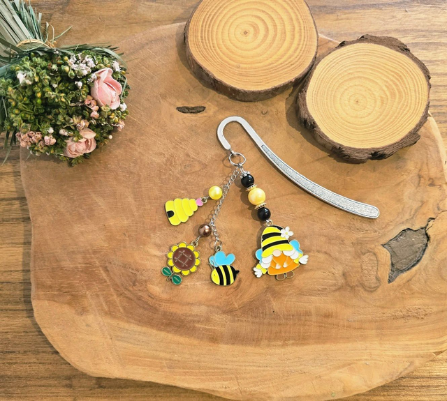 Marque-page Premium Abeille et Gnome