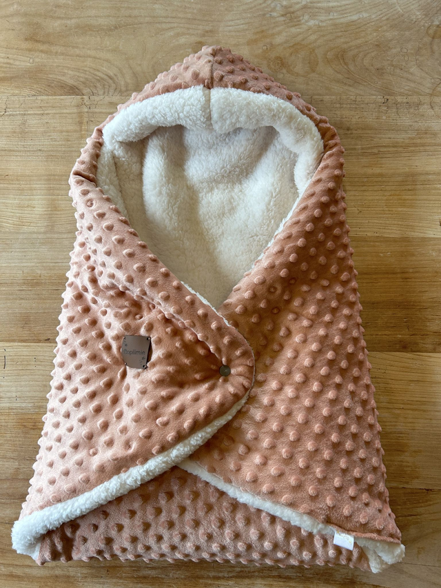 Nid d'ange wrap "minky - polaire"