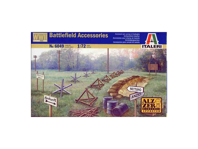 Accessoires champ de bataille Italeri 6049 1/72