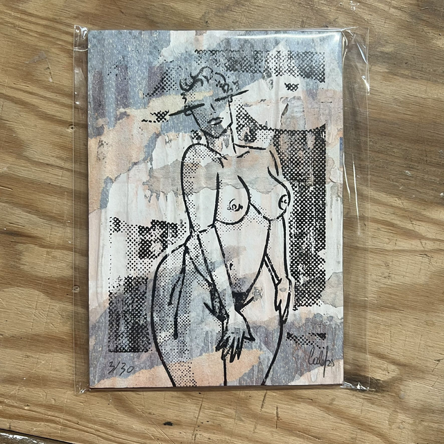 Xylo STEFANIA SWIMSUIT SHOWER affiche back 13x18 cm sans cadre