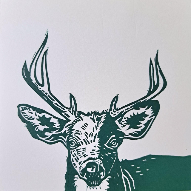 Reindeer Handmade Card