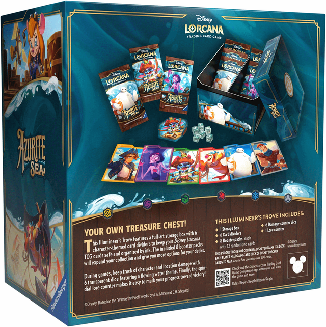 Disney's Lorcana: Azurite sea Trove box