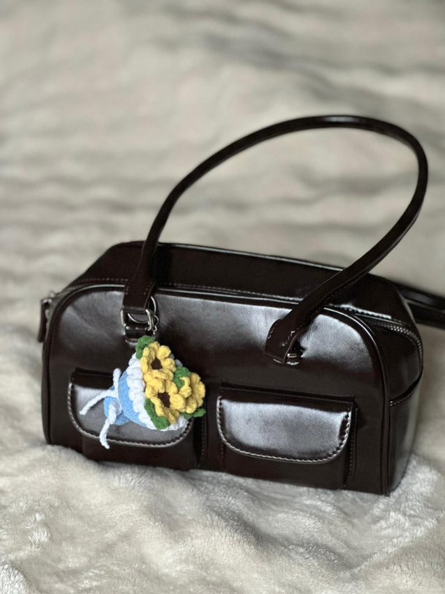 Bijou de sac Bouquet de tournesols