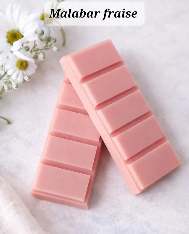 TABLETTE PARFUMÉE " malabar fraise " 