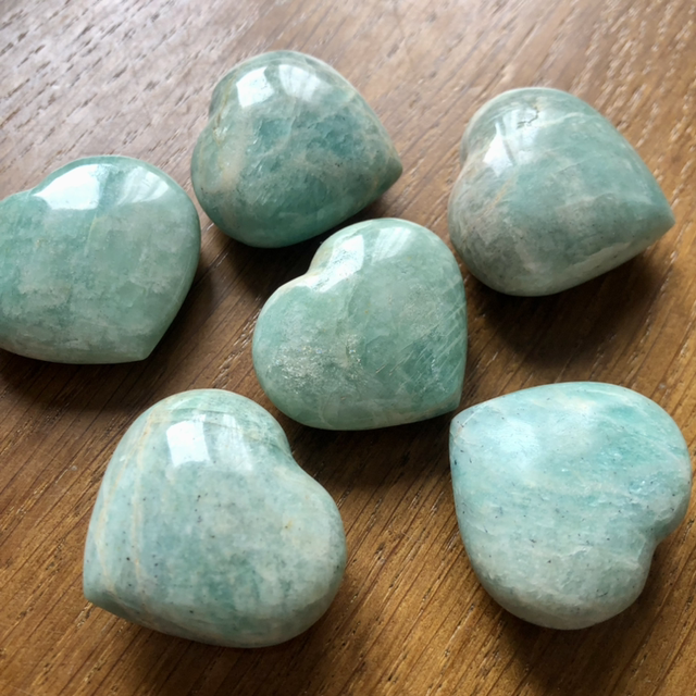 Cœur Amazonite A 