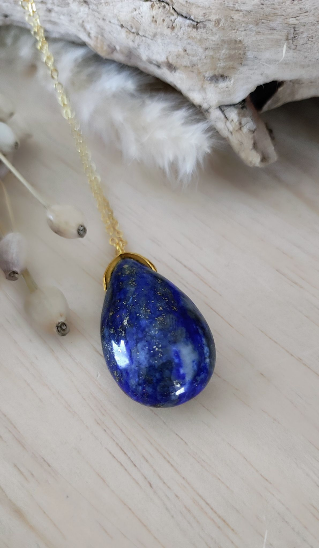 Pendentif sautoir Lapis lazuli
