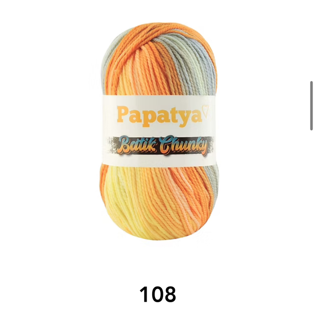 Papatya Batik Chunky 108