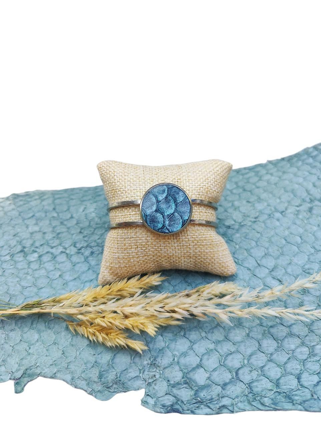 Bracelet en cuir de poisson 