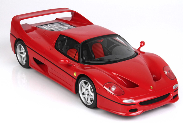 Ferrari F50 Coupe rosso corsa 322 BBR 1:18