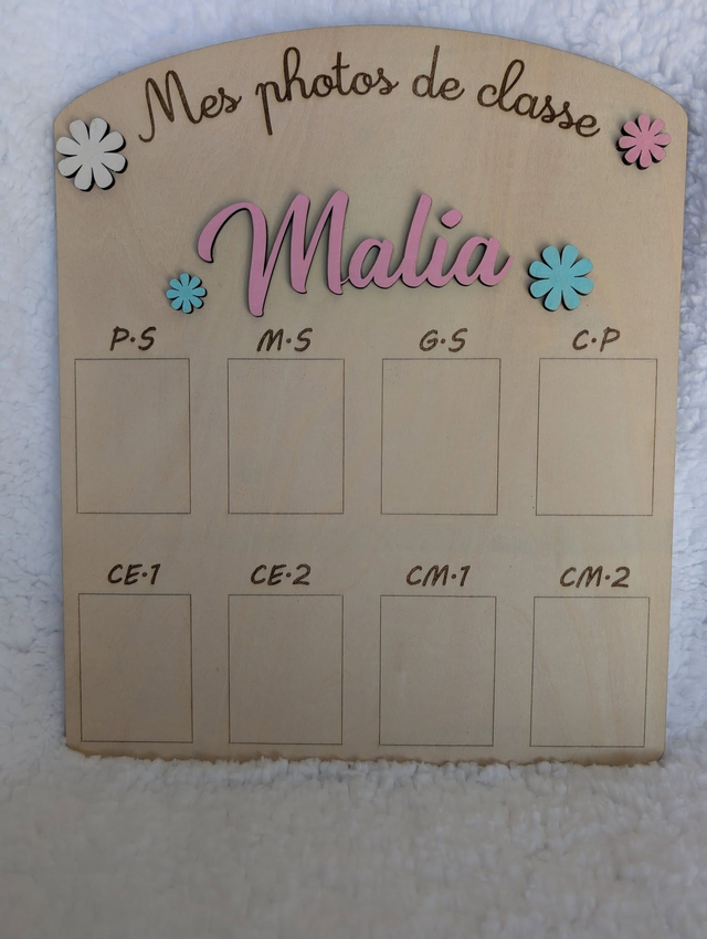 Panneau mes premières années scolaires