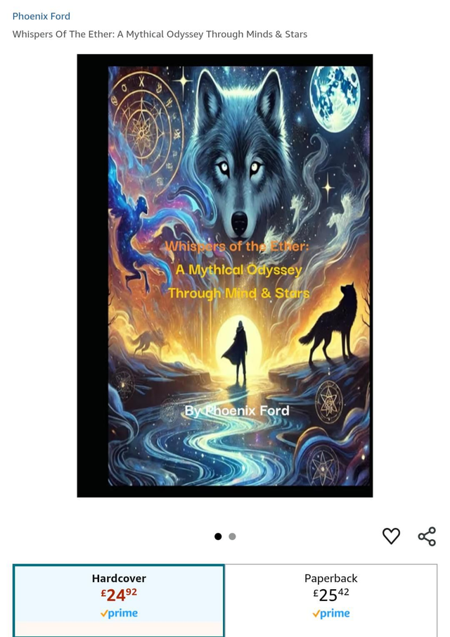 Whispers Of The Ether: A Mythical Odyssey Through Minds &amp; Stars (Hardback)
