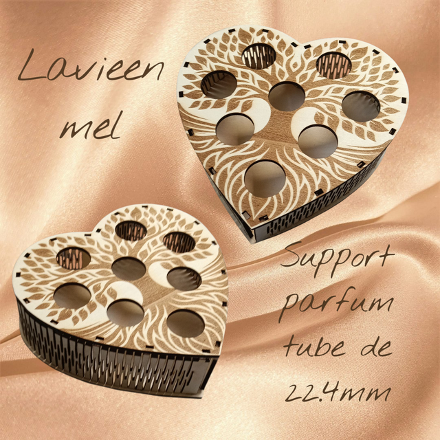 Support parfum arbre de vie pour tube