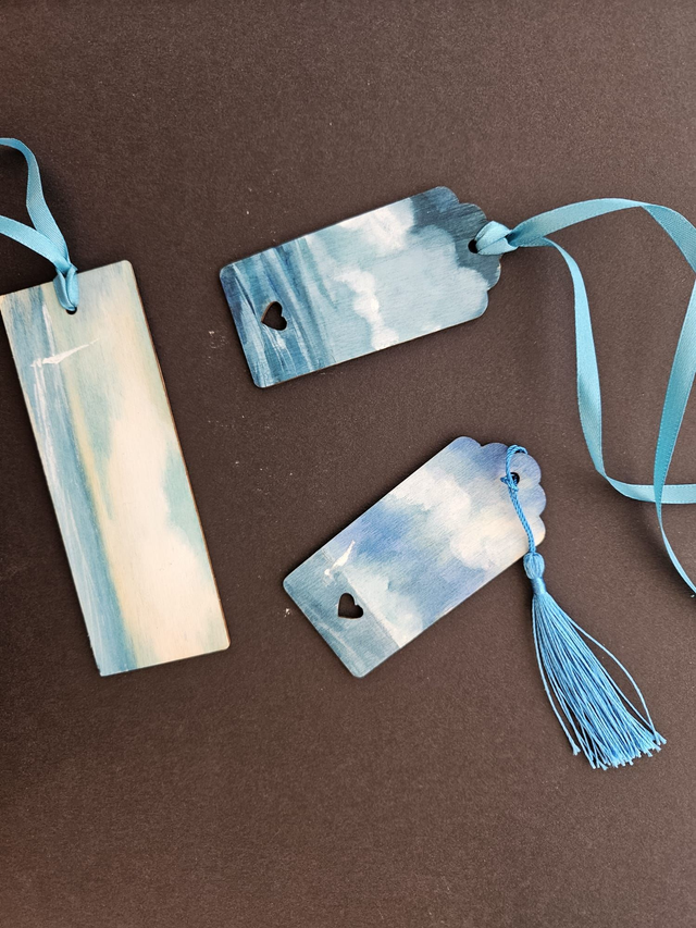 Acqua-Il Musical Segnalibro miniatura rettangolare