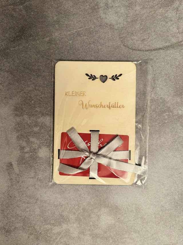 Geldgeschenk "Gutschein Verpackung"