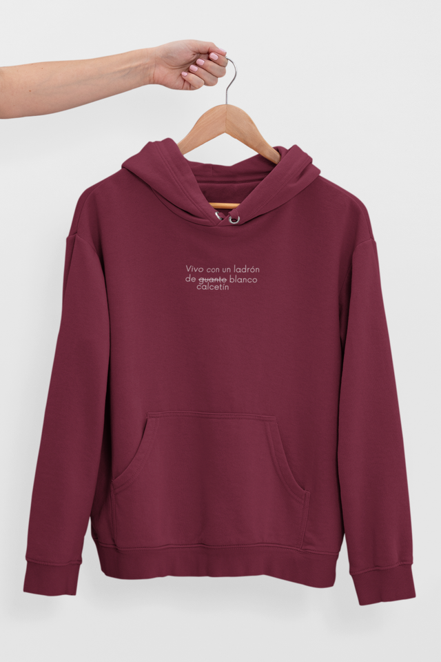 Sudadera con capucha Ladrón de calcetín
