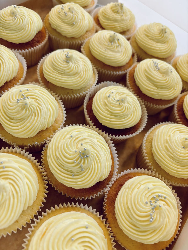 Custom Lemon Cupcake